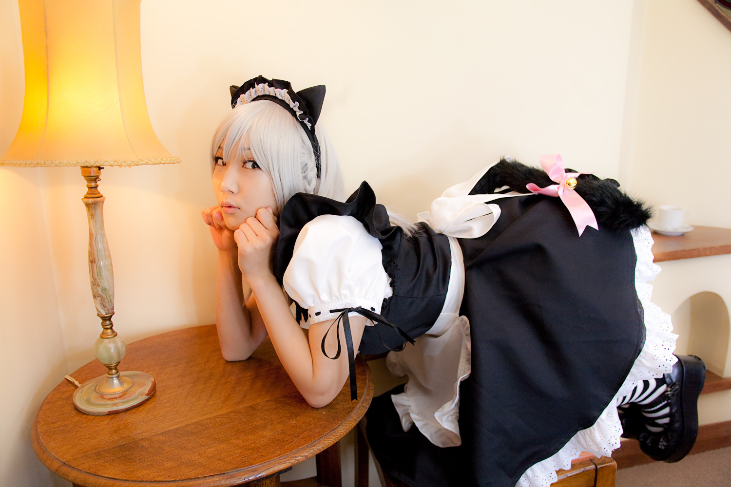 Cosplay maid as a beauty C77 Sakuya izayoi (2)